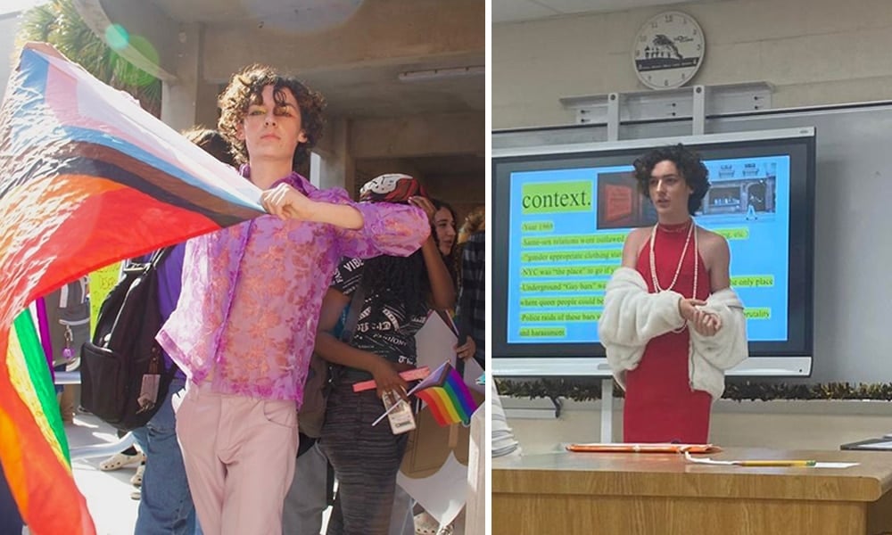 This Florida Teen Went Viral For Schooling Their Class on Stonewall