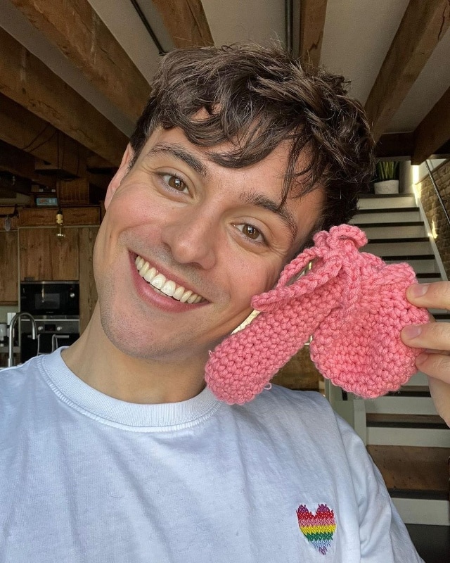 Warm Your Willy With Tom Daley's Knitted C*ck Socks