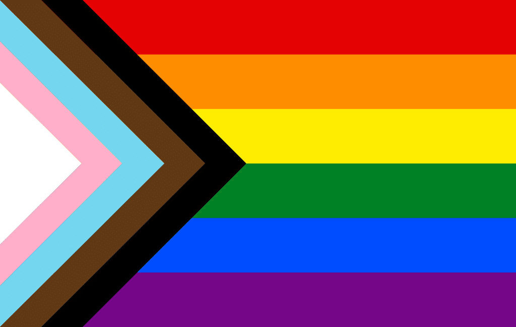 The Progress Pride Flag