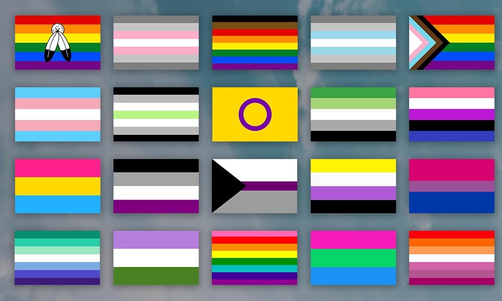 20 Pride Flags