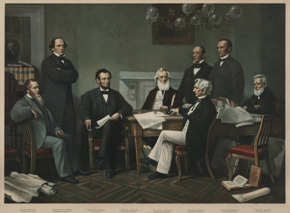 First reading of Emancipation Proclamation