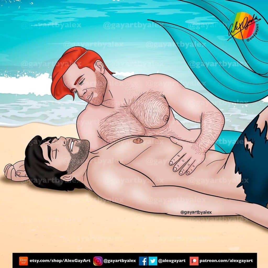 Gay Little Mermaid 2