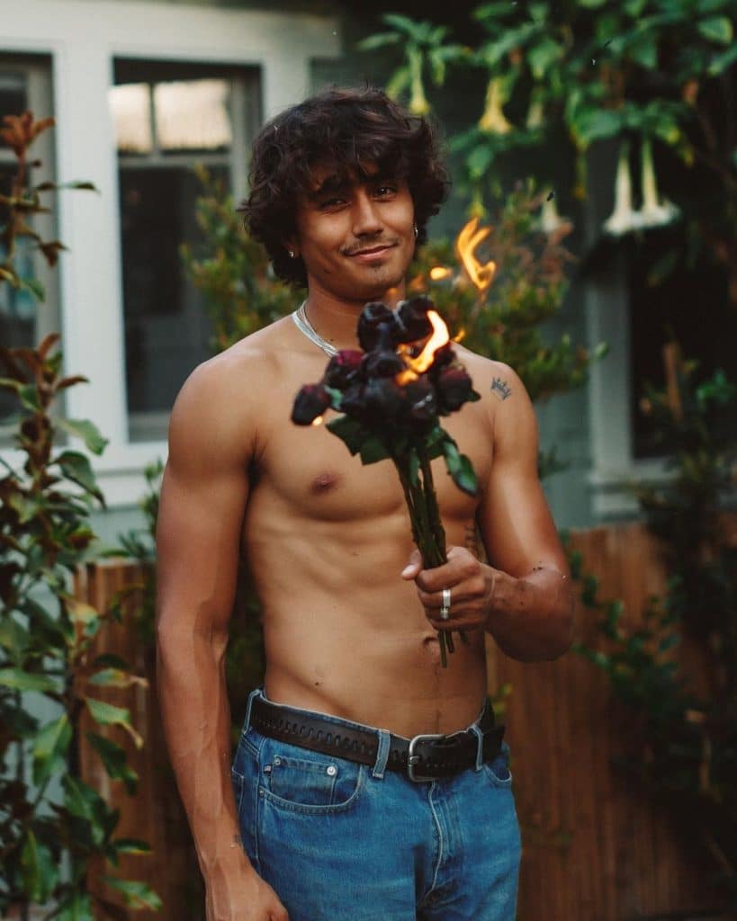Michael Cimino shirtless fire hot