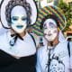 two men in drag as festive nuns at Atlanta pride 2018