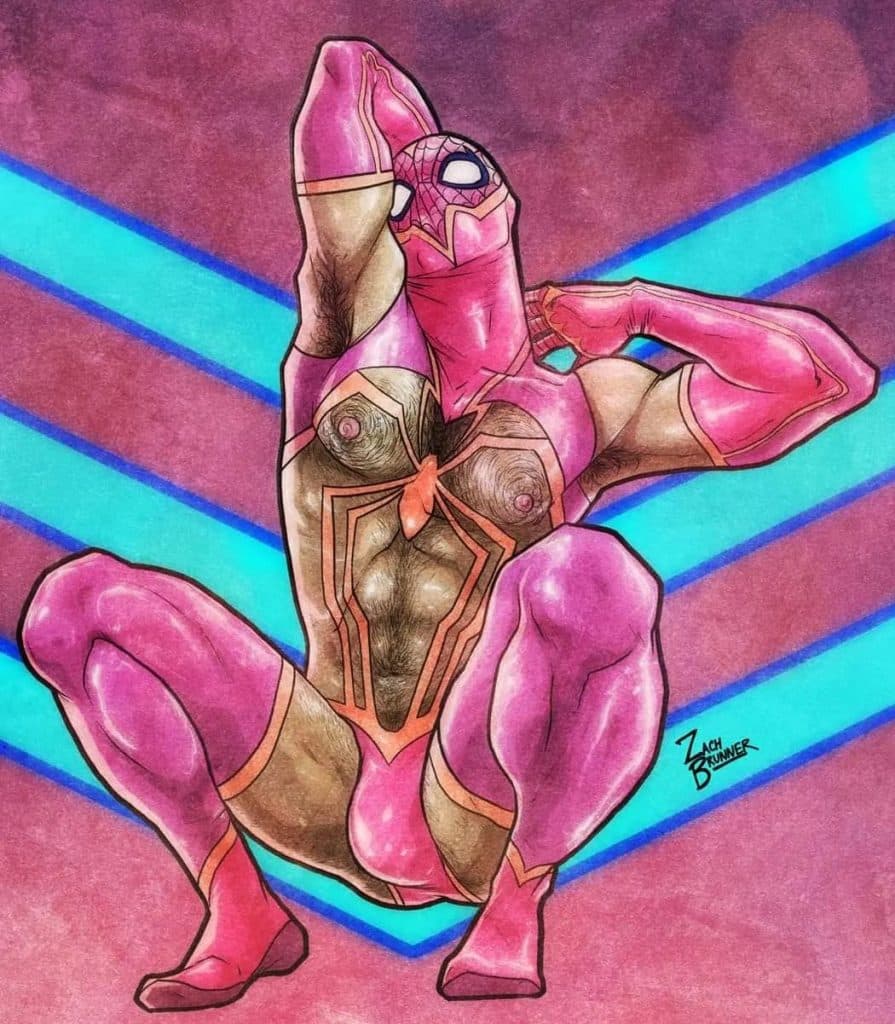 This Artist Is Reimagining Your Favorite Superheroes Turned Gay