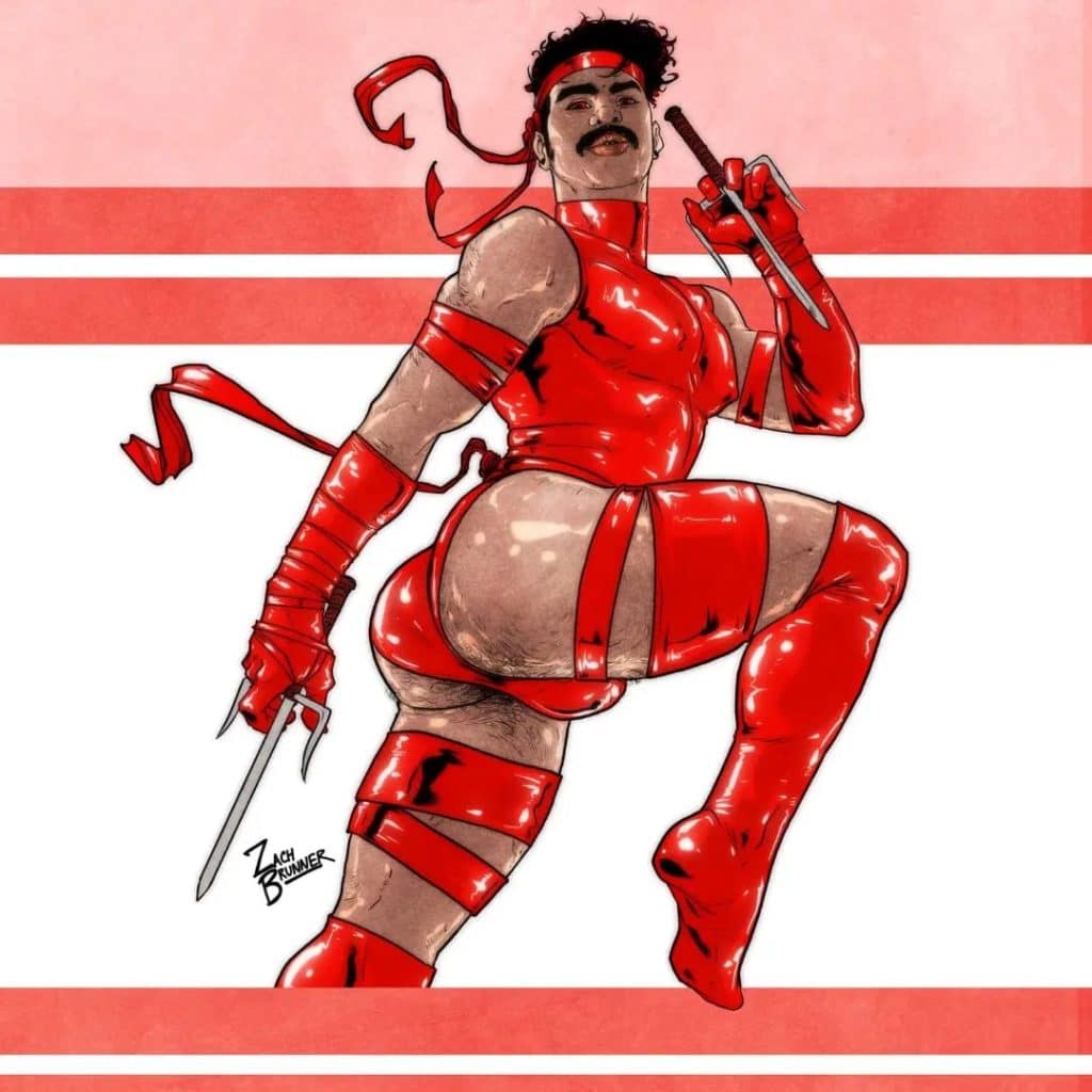 This Artist Is Reimagining Your Favorite Superheroes Turned Gay