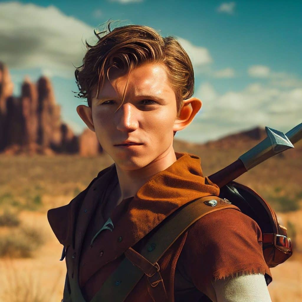 Tom Holland Looks Perfect As Link For A Live-Action Zelda Movie