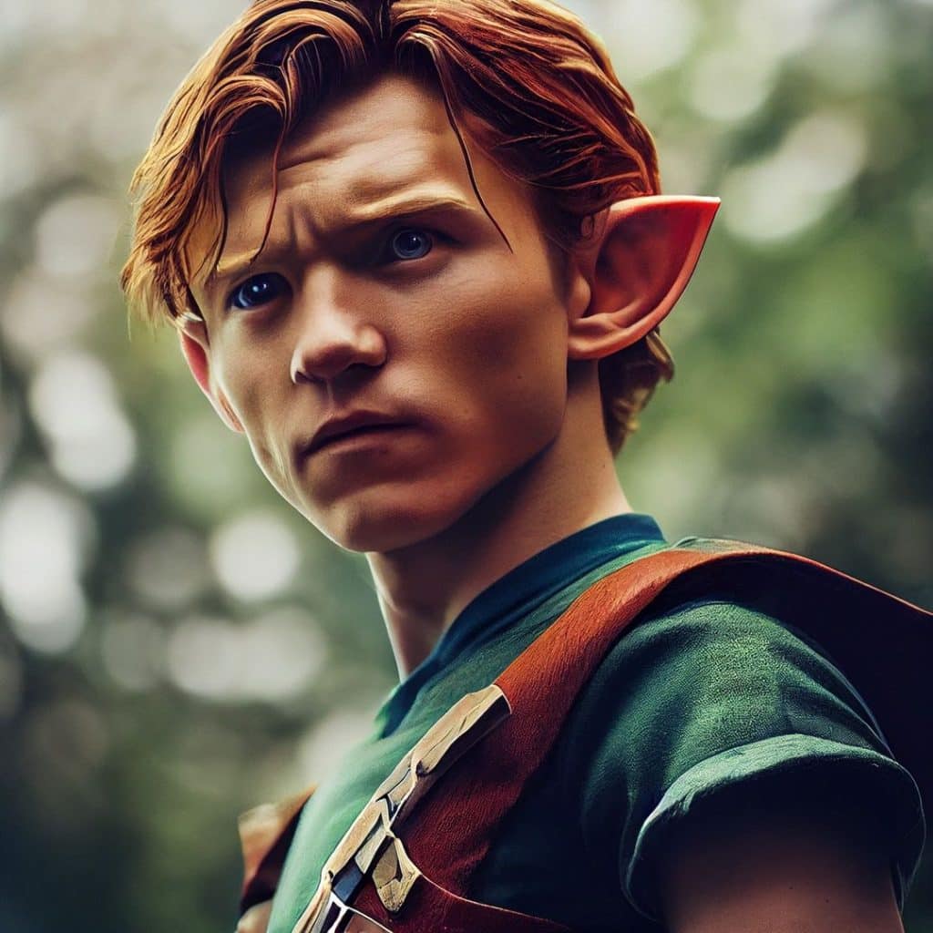 Том Холланд в роли ссылки для Netflix Legend of Zelda Live-Action