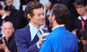Harry Styles Kissed Nick Kroll At 'Don't Worry Darling' Premiere
