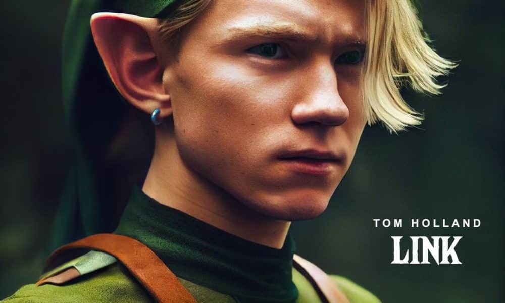 Tom Holland as Link in live-action Legend of Zelda on Netflix