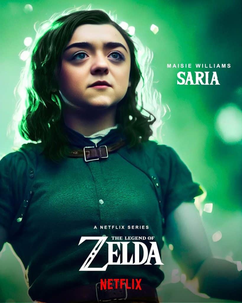 Masie Williams as Saria in live-action Legend of Zelda on Netflix