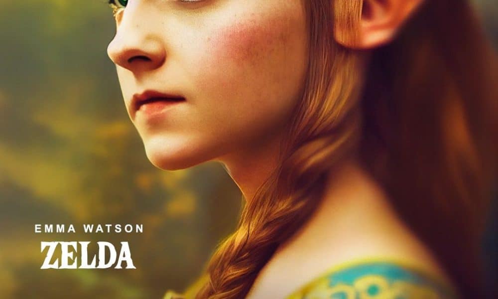 Emma Watson as Zelda in live-action Legend of Zelda on Netflix
