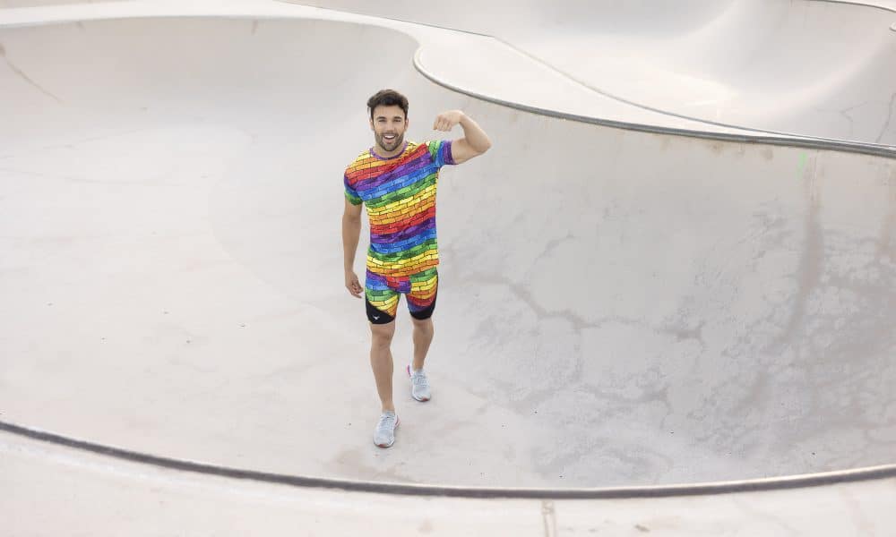 Rainbow Meggings and Tee No-VPL Technology