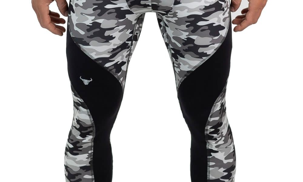 Gray Camo Meggings