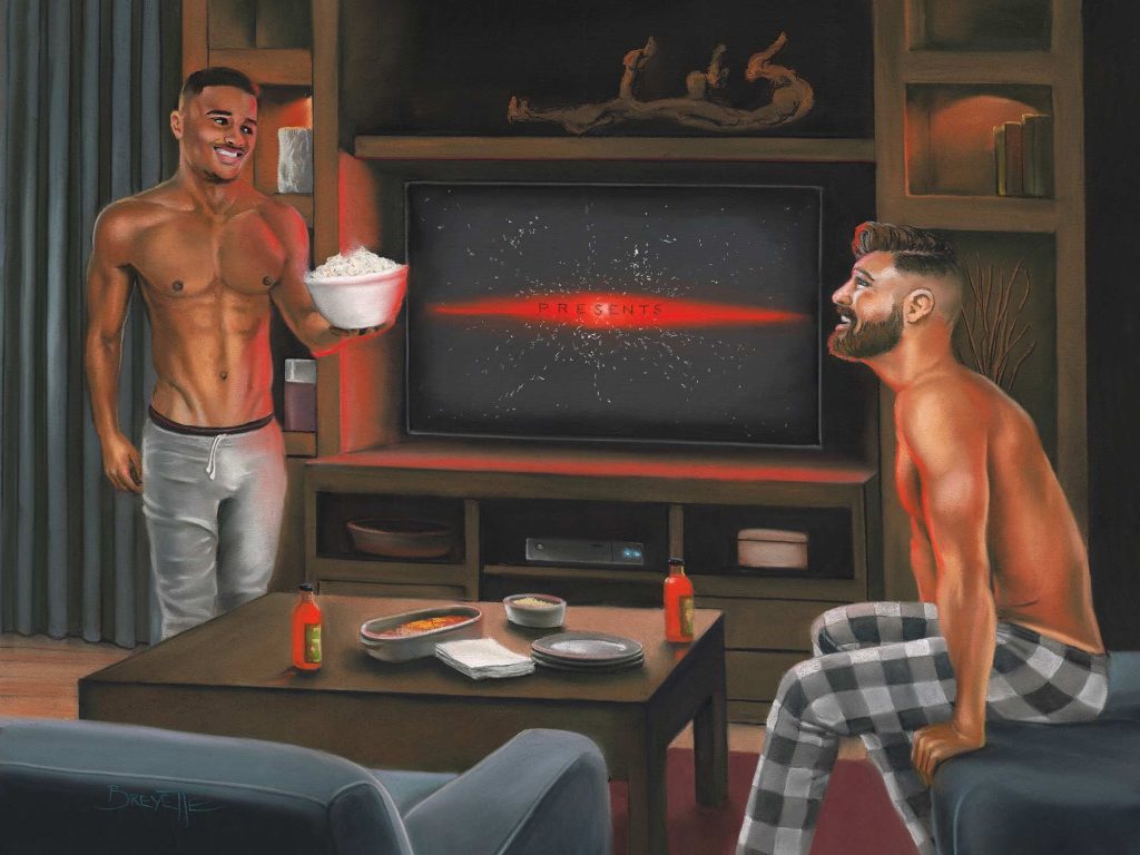84 Illustrations Of Gay Intimacy By Michael J Breyette Gayety 4751
