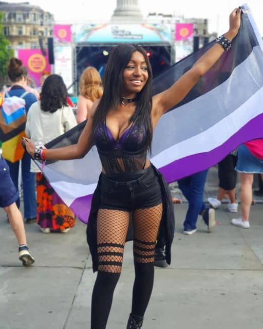 Yasmin Benoit Ace Pride Flag