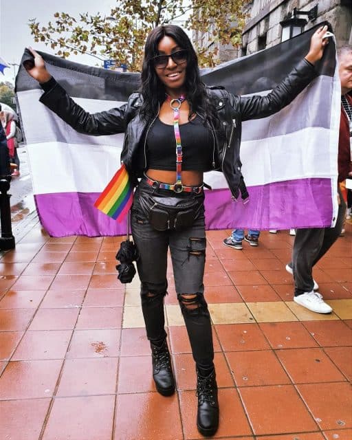 Yasmin Benoit Asexual Flag