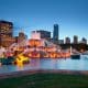 Buckingham Fountain. Image of Buckingham Fountain in Grant Park, Chicago, Illinois, USA.
