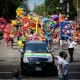 800,000 people attended the annual Chicago Gay Pride parade in Chicago, USA.