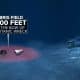 This is a diagram of the Titan debris field on the sea floor by Titanic.
