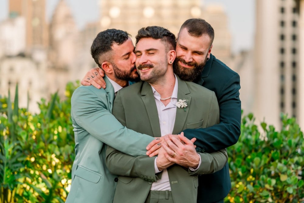 LGBTQ+ wedding inspiration: celebrating queer love with a rooftop