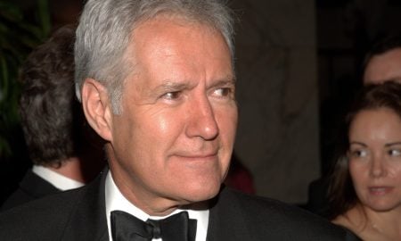 Alex Trebek on the red carpet