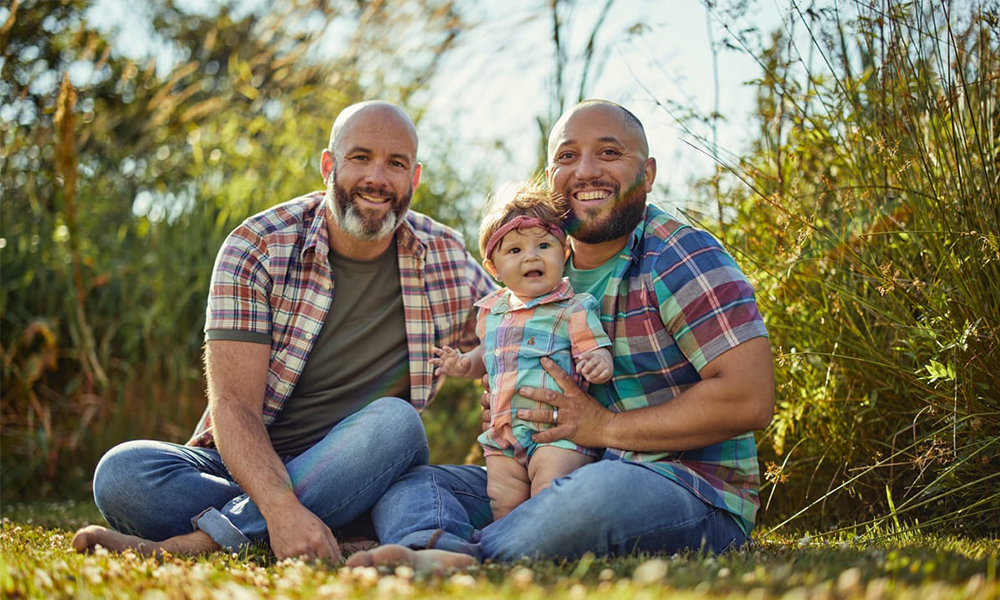 Gay Dads Carlos and Pat Dolan from Bottoms Up Movement