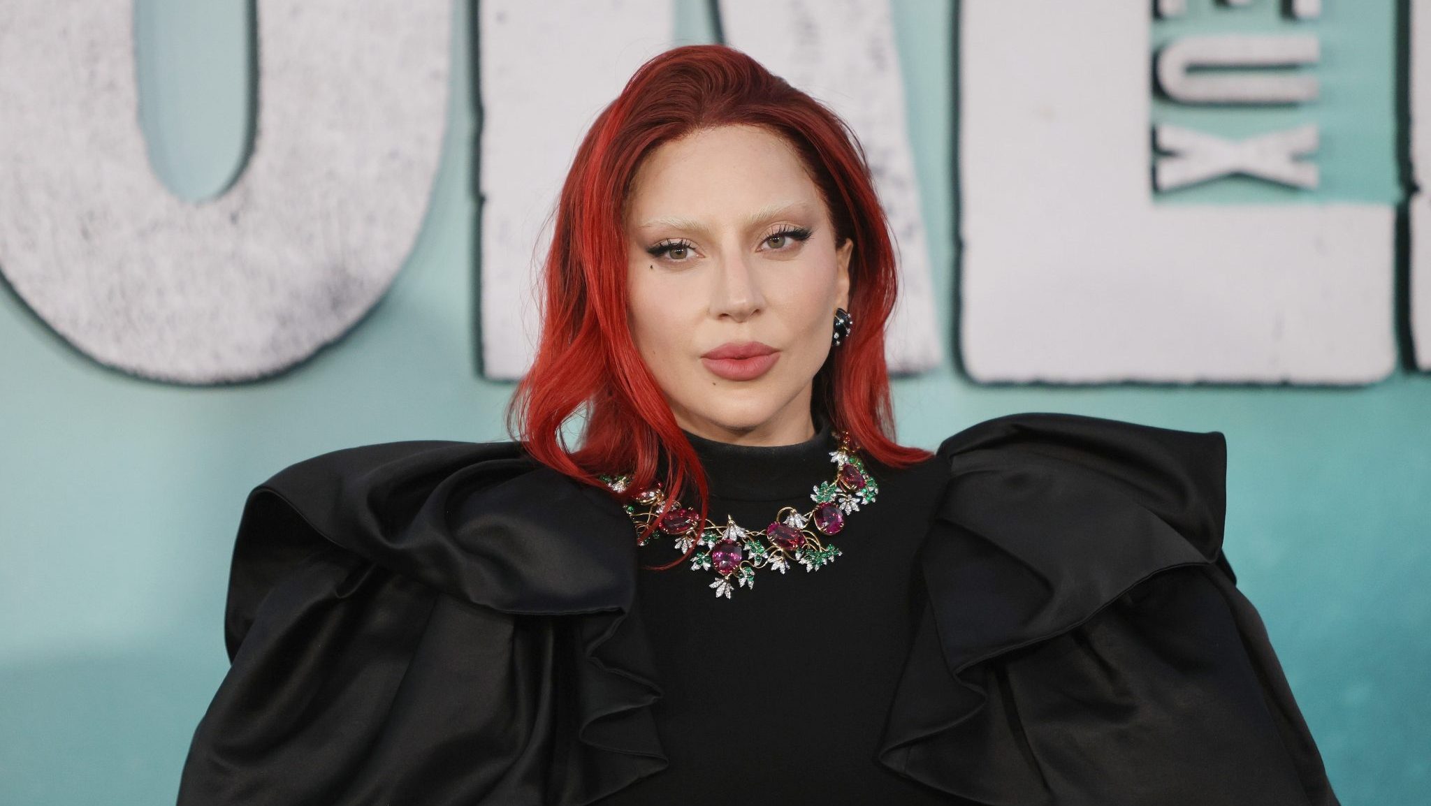 Lady Gaga at the premiere of Joker: Folie à Deux at the TCL Chinese Theatre IMAX