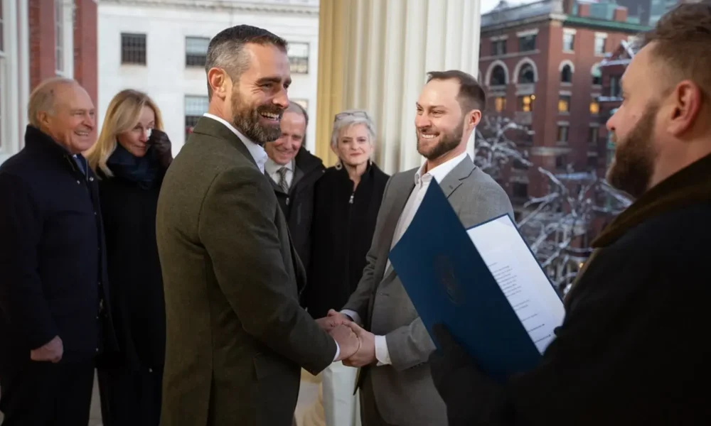 Brian Sims and Alex Drakos Wed in Historic Ceremony, Urge Action Amid Growing Uncertainty for LGBTQ+ Rights