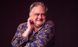 Tony Slattery performing in Whose Line is it Anyway during Underbelly's Fringe Press Launch at the Edinburgh Fringe Fringe Festival on 31 July 2019. Photo: Shaun Conway Photography