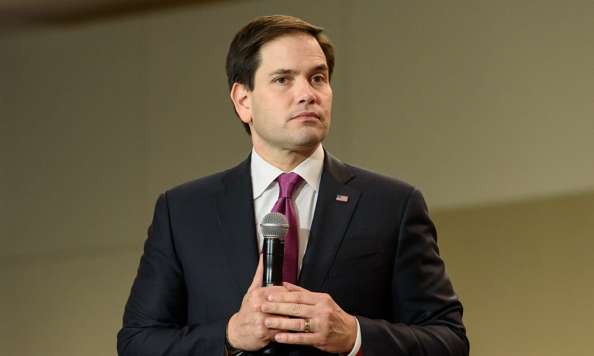 February 10, 2016: Presidential candidate Marco Rubio(R) holds a political rally at the Columbia Metropolitan Convention Center with S.C. Senator Tim Scott.