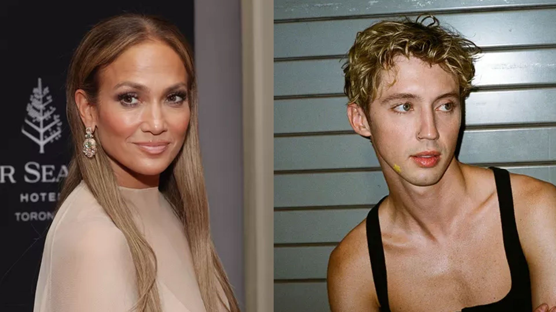 Troye Sivan and Jennifer Lopez