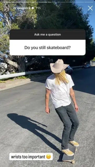 Orville Peck Insta Story #7