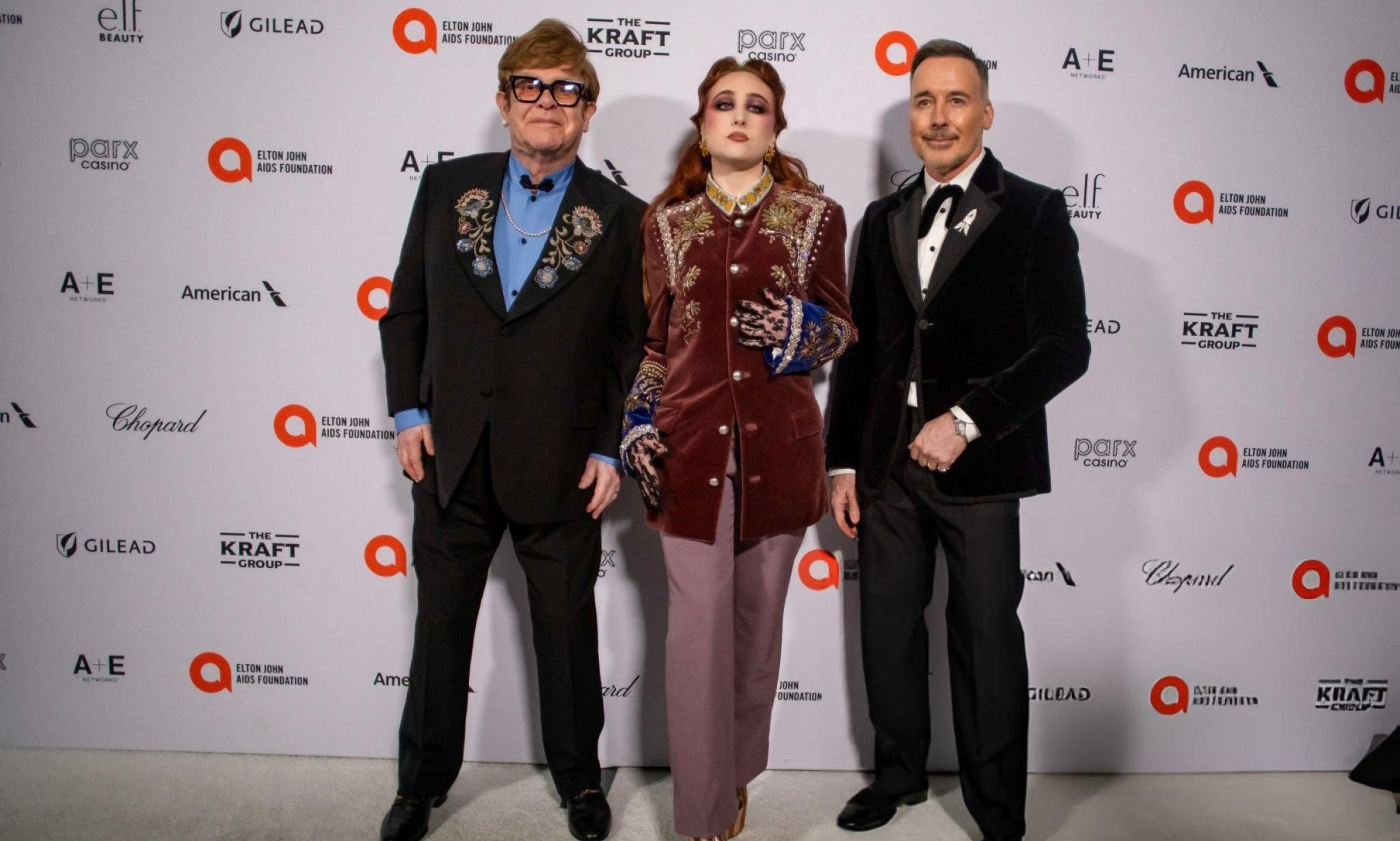 Pop music icon Sir Elton John and rising star Chappell Roan shared an unforgettable moment Sunday night at his annual Oscars viewing party, which raised over $8.6 million for his AIDS Foundation.