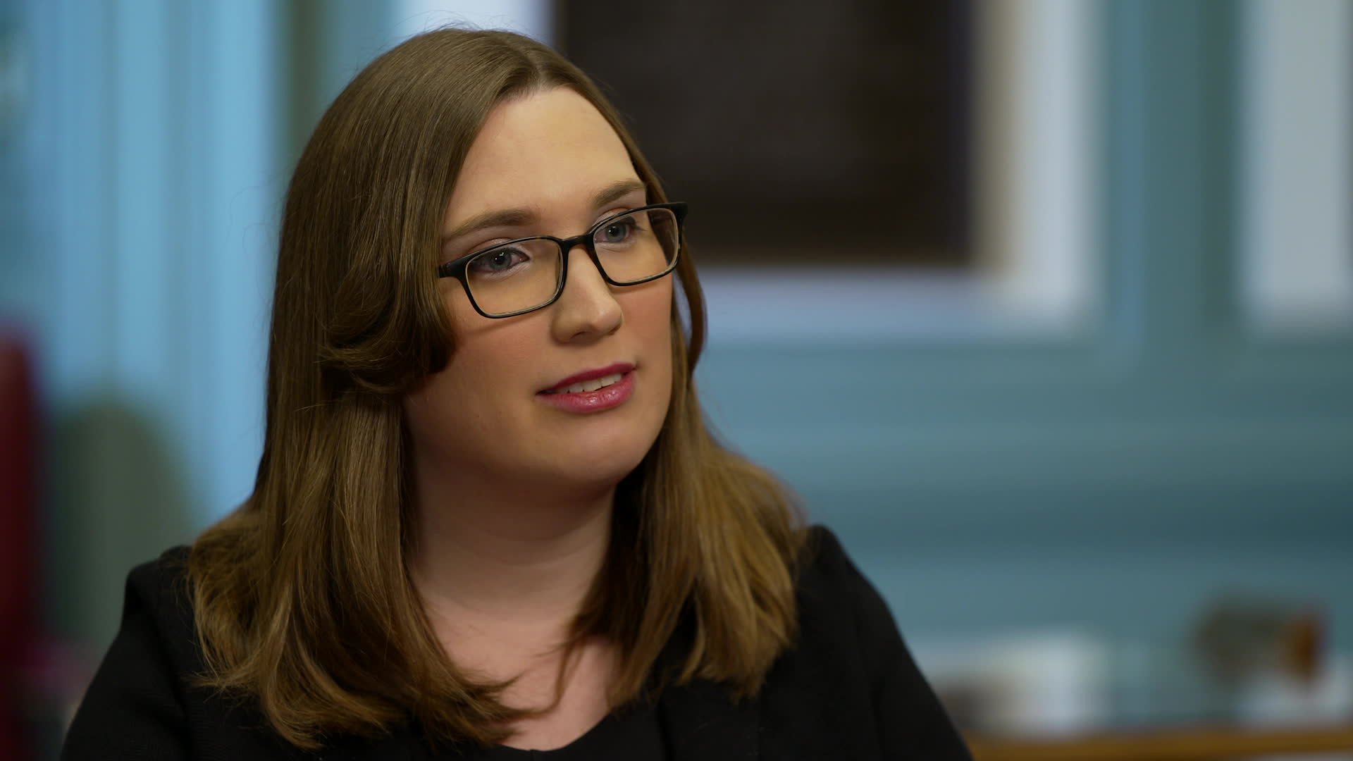 In a calm and collected response to ongoing criticism, Delaware Congresswoman Sarah McBride, the first openly transgender member of Congress, quipped that some Republican lawmakers appear to be “living rent-free” in their obsession with her gender identity.