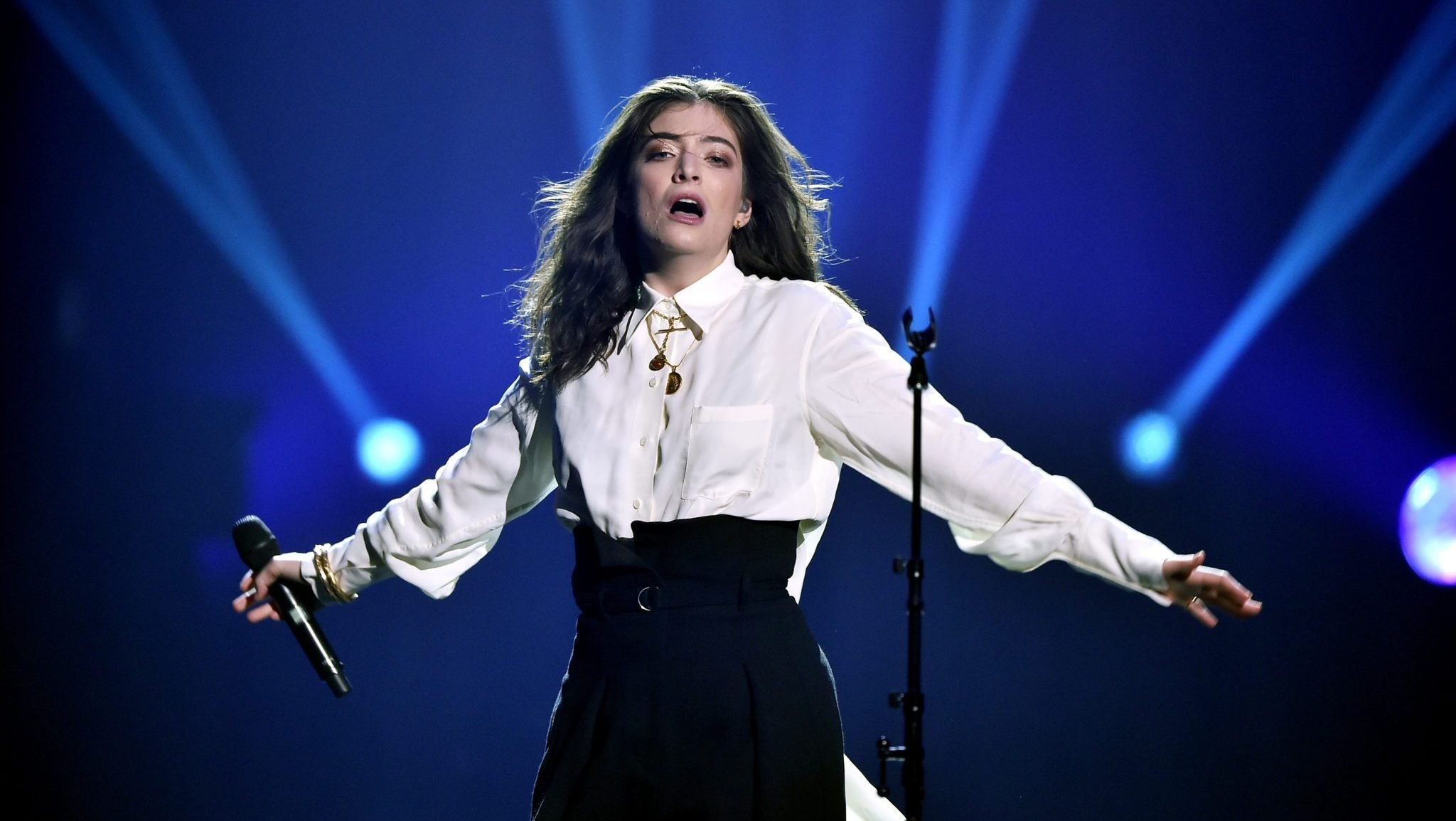 Recording artist Lorde performs onstage during MusiCares Person of the Year honoring Fleetwood Mac at Radio City Music Hall on January 26, 2018 in New York City.