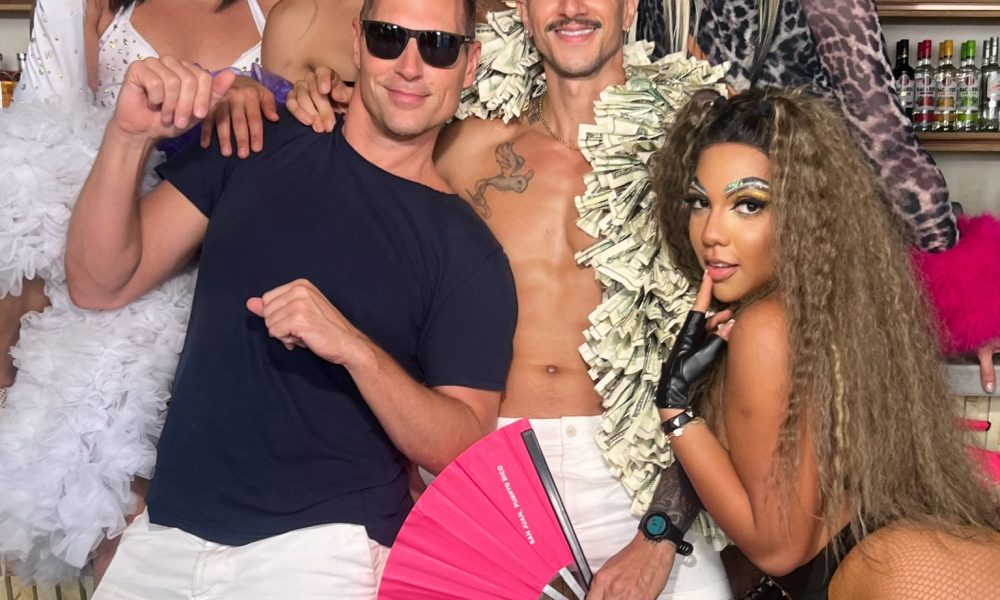 Tristan Schukraft and His Queens at Drag Brunch at The Tryst Puerto Vallarta. Photo: Tryst Hotel.