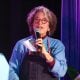 Susan Feniger speaks on stage during the LA Forever Celebration at Los Angeles LGBT Center on April 26, 2025 in Los Angeles, California.