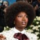 Doechii attends the 2025 Met Gala Celebrating "Superfine: Tailoring Black Style" at Metropolitan Museum of Art on May 05, 2025 in New York City.