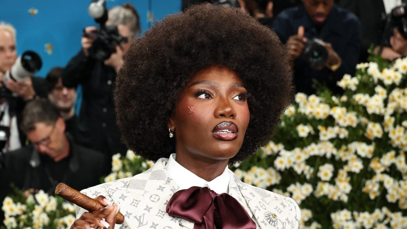 Doechii attends the 2025 Met Gala Celebrating "Superfine: Tailoring Black Style" at Metropolitan Museum of Art on May 05, 2025 in New York City.