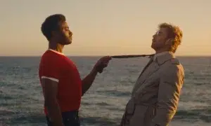 'Strangers on a Beach,' a queer seductive thriller set in 1983 San Francisco, stars Jelani Alladin and Zane Phillips and will premiere at the Big Apple Film Festival this June.